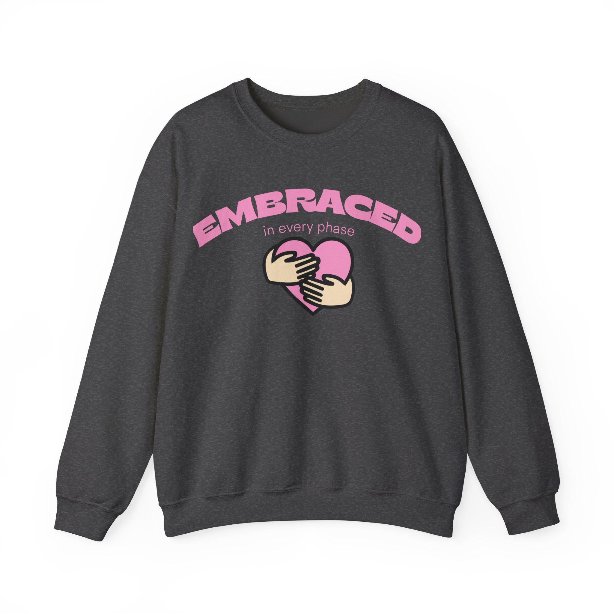 Embraced in Every Phase Crewneck